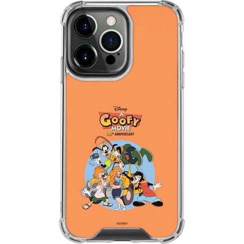 Disney Goofy Movie Group iPhone 15 Pro Clear Case